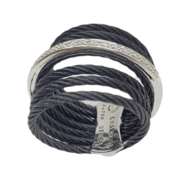 Charriol Celtic Noir Ring - Picture 5 of 7